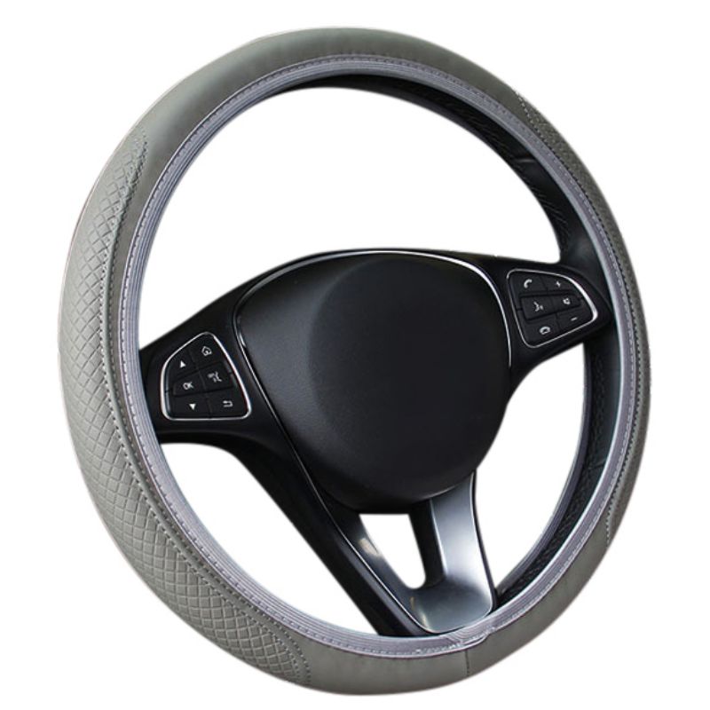 Auto Stuurwiel Covers Anti-Slip Duurzaam Wiel Protector Universal Fit Voor Auto Vrachtwagen Suv Zwart