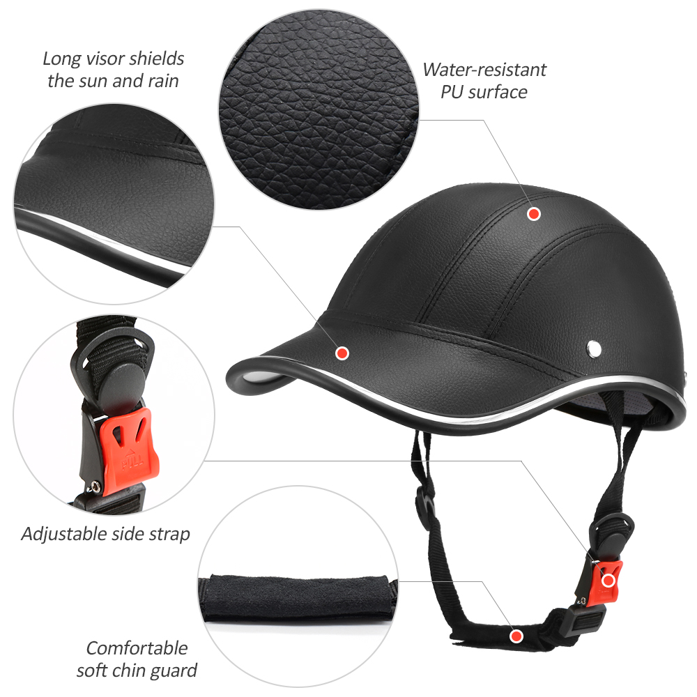 Cykelhjelm cykelhjelm cykelhjelm cykelhjelm baseballkasket hat til motorcykel cykel scooter motorcykelhjelm 2022