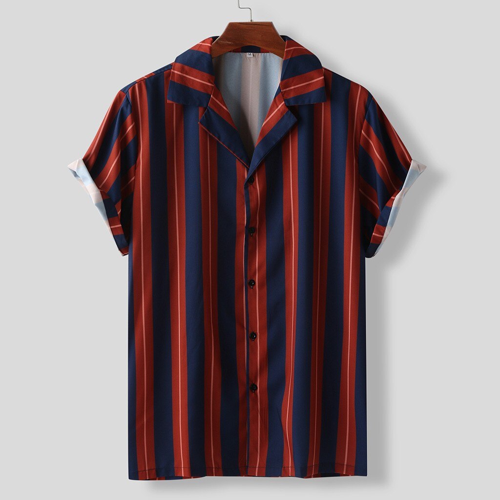 Heren Poloshirt Korte Mouw Casual Slim Fit Kleurblokkering T-shirts Engelse Stijl Streetwear Polo's voor Heren Tops T-shirts kopen vanaf een prijs van 11