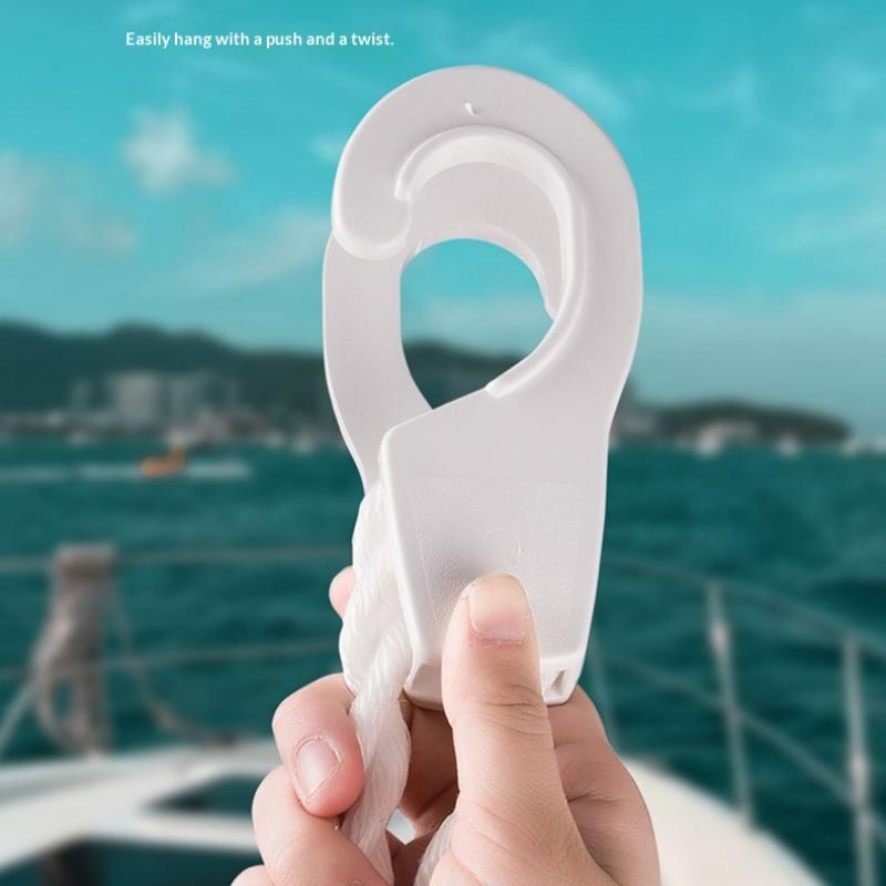 25MM Boat Rail Fenders Hanger Anti-Collision Quick Adjustable Mudguard Hook for Marine Sailing Yacht