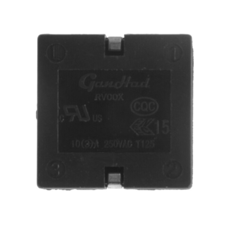 Interruptor giratorio de 4 posiciones, apagado/Bajo/medio/alto para calentador de ventilador, 1 ud.