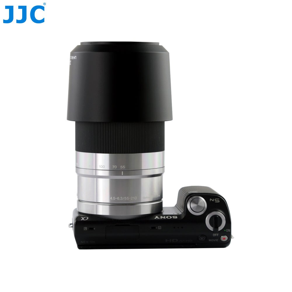 JJC Lens Hood Tube for SONY E 55-210mm f/4.5-6.3 OSS E-Mount Lens replaces ALC-SH115