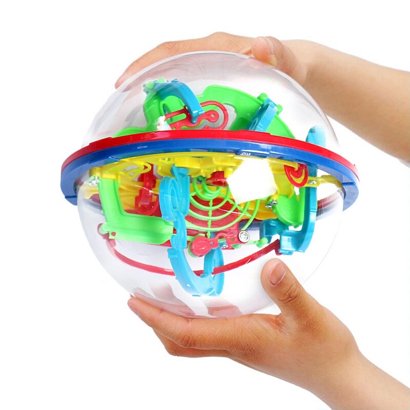 3D maze barrier magic intelligence ball balance maze puzzle toy exercise children's intelligence suitable for children to play