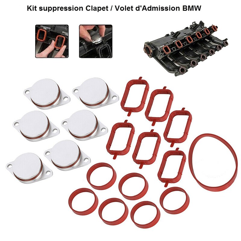 33MM Diesel engine swirl swirl valve sleeve Engine Vortex Swirl Valve Sleeve Material for BMW Modified Aluminum Swirl Flap