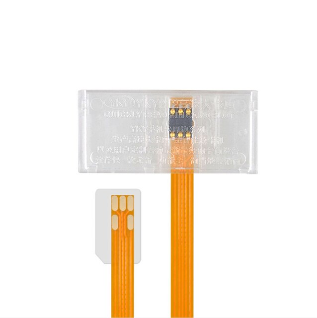 3FF SIM Standard positiv praktisch Aktivierung Karte Verlängerung Kabel SIM Zubehör 15cm: 2FF SIM positiv