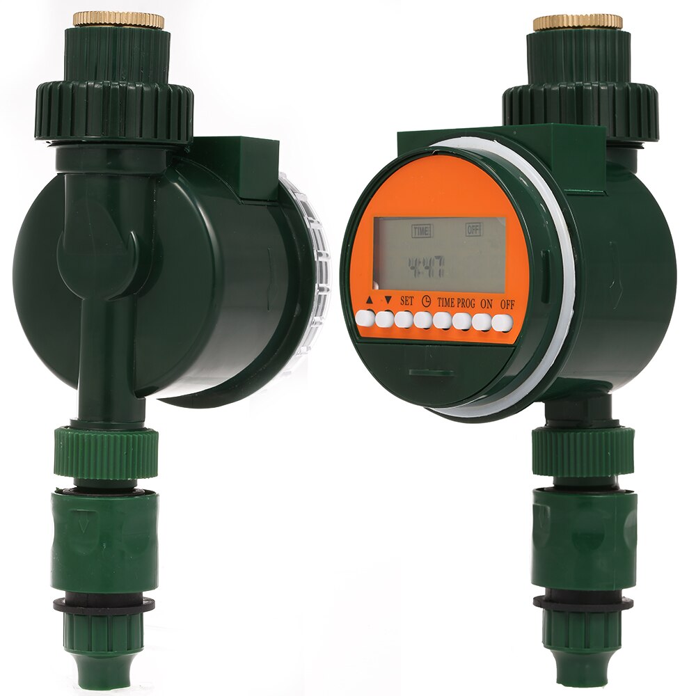 Garden Irrigation Digital Watering Timer Outlet Programmable Hose Faucet Timer With Rain Sensor 3/4" 1/2" Tap