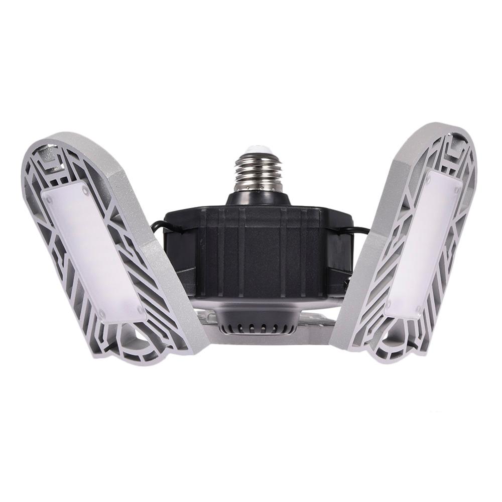 Deformation ufo led-ljus  e27 hög bay ljus garagelampa 60w 85-265v led lampor för bensinstation baldakin verkstad fotbollsplan
