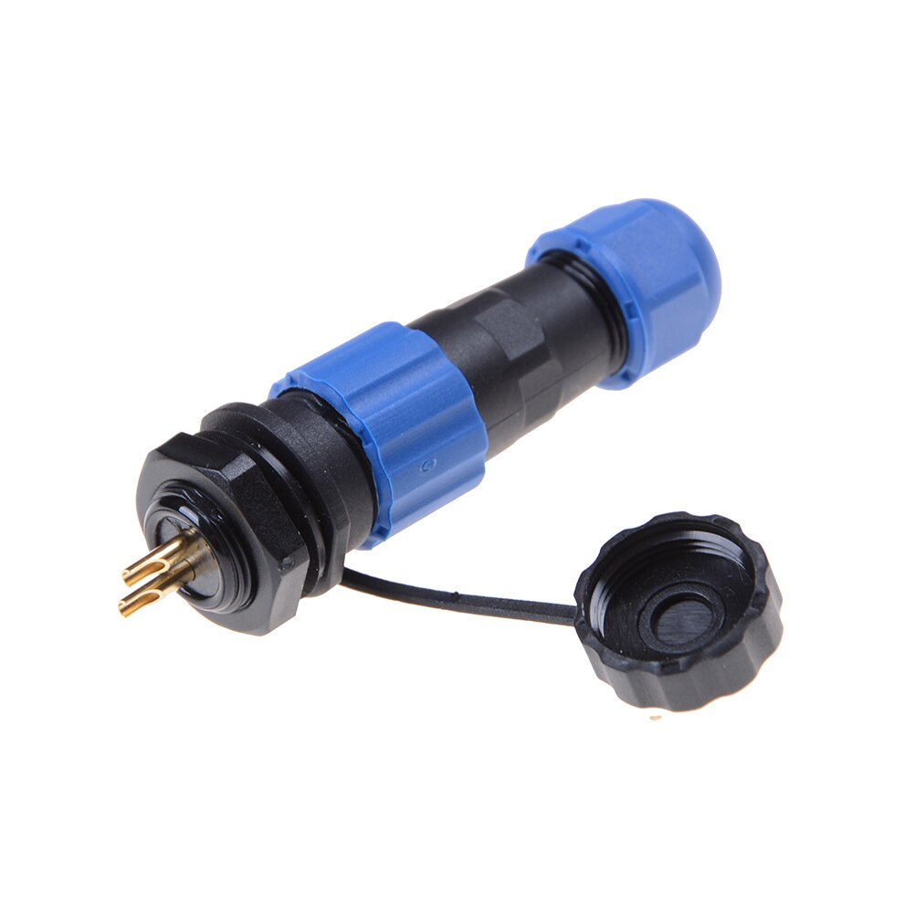 SP13-2 2 pin waterproof connector Power Cable Connectors IP68 Plug Socket