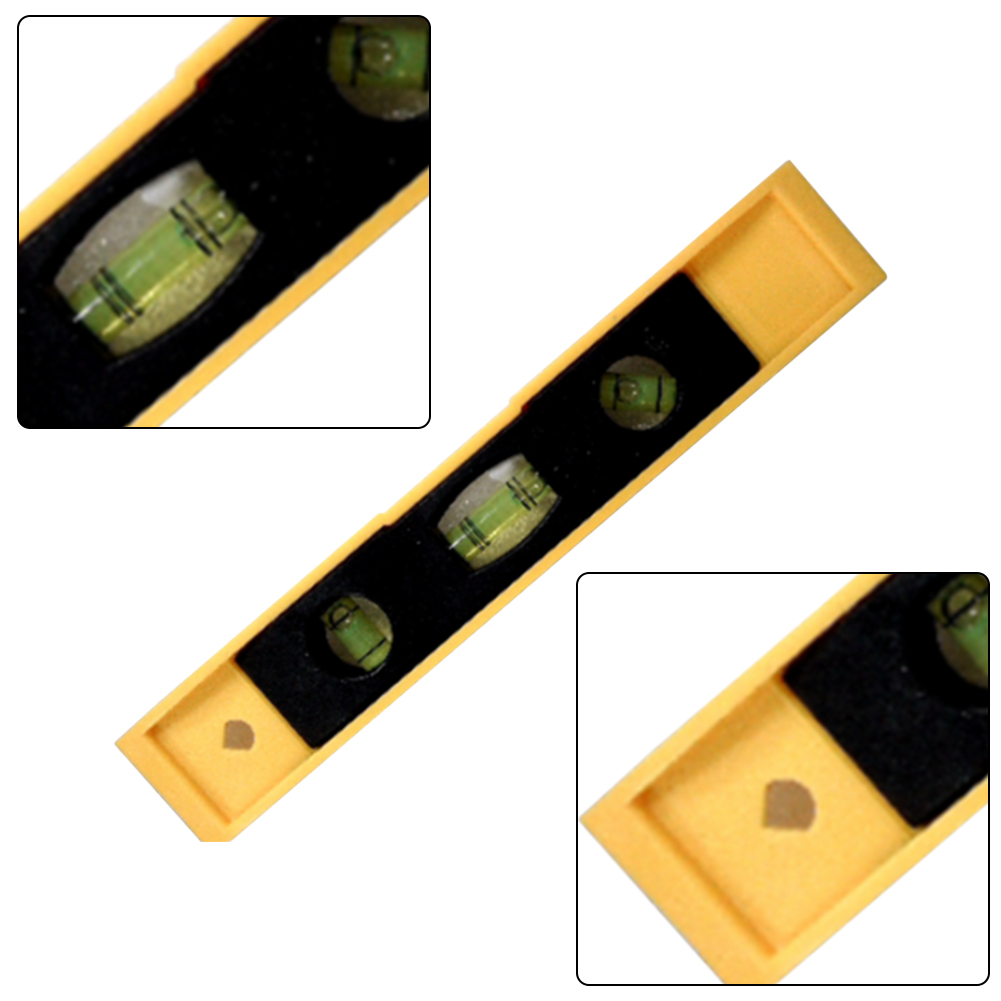 Bulles magnétiques de remplacement pour plombier, couleur aléatoire, outils de mesure en plastique, torpille Portable à domicile, niveau Vertical, 230mm