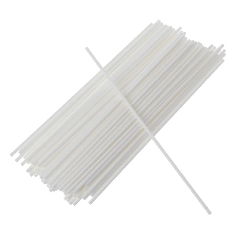 100Pcs 19Cm X 3Mm Fiber Stokken Diffuser Aromatherapie Vluchtige Staaf Voor Thuis Geur Diffuser Woondecoratie