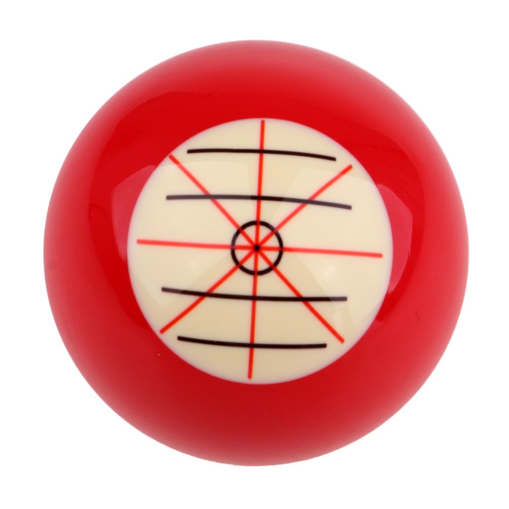 Durable Resin Billiard Practice Training Pool Cue Ball Accessory Snooker Billiard Balls Funny Indoor Games Birthday