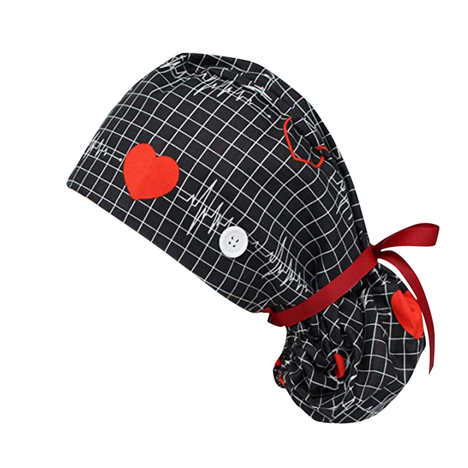 Working cap nurse accessories Solid Print Work Hat Casual Unisex Cap With uniform clinical beautician: Gray