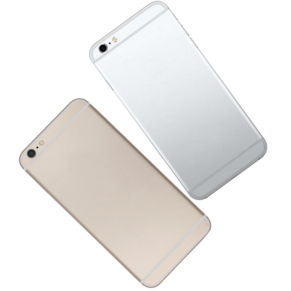 Terug Behuizing Voor Iphone 6G / 6S / 6 Plus / 6S Plus Batterij Achterdeur Cover midden Frame Chassis Body + Imei Vervanging