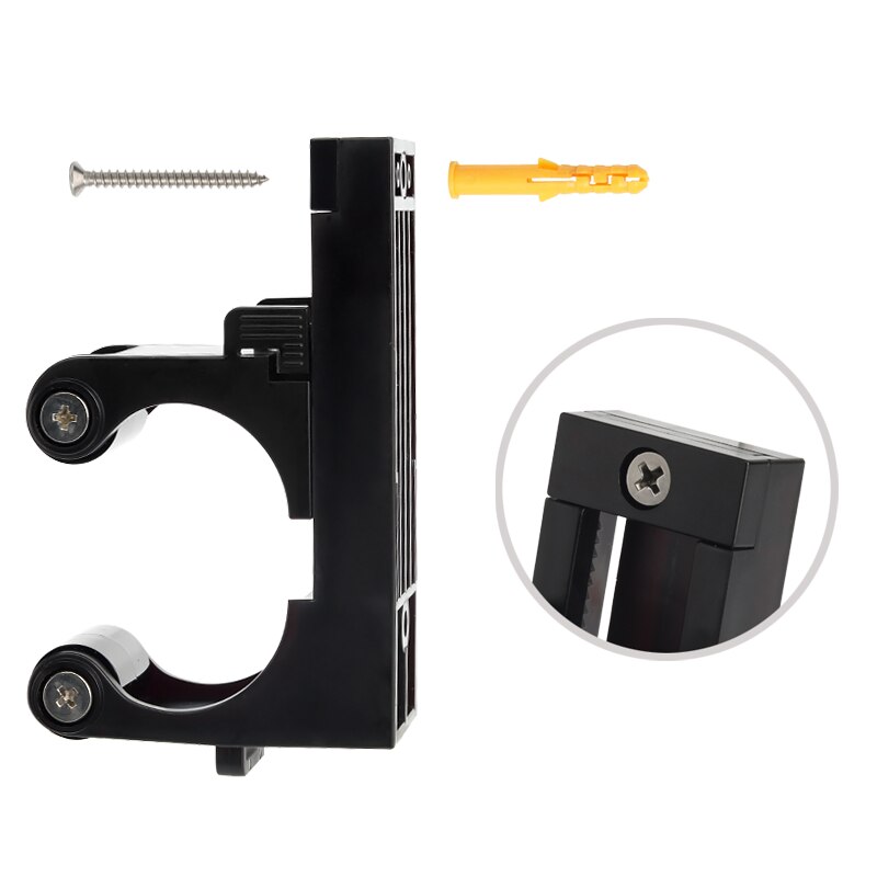 Fiets Parking Rack Gesp Verstelbare Mtb Racefiets Muur Holder Hanger Voor Fietsen Display Stand Indoor Fits1.0-2.8 Inches buis