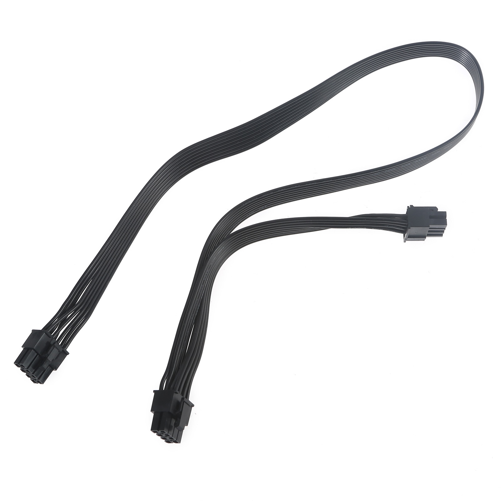 8pin PCI express GPU Power Cable to Dual 8pin (6 + 2pin) PCI-e Graphics Card 8pin 1 to 2 Power Supply Cable for Corsair CS