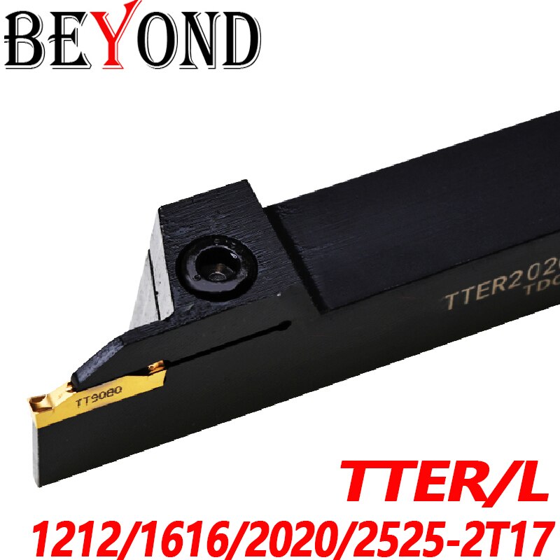 Beyond 100% Originele Ttel Tter TTER1212-2T17 TTER1616-2T17 TTER2020-2T17 TTER2525 Cnc Draaien Gereedschaphouder 12Mm Carbide Inserts