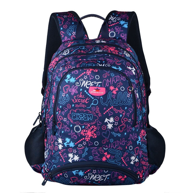 Backpacks For Teenage Girls School Backpacks Kids Large Capacity Laptop School bags For Teenagers: H18565 navy