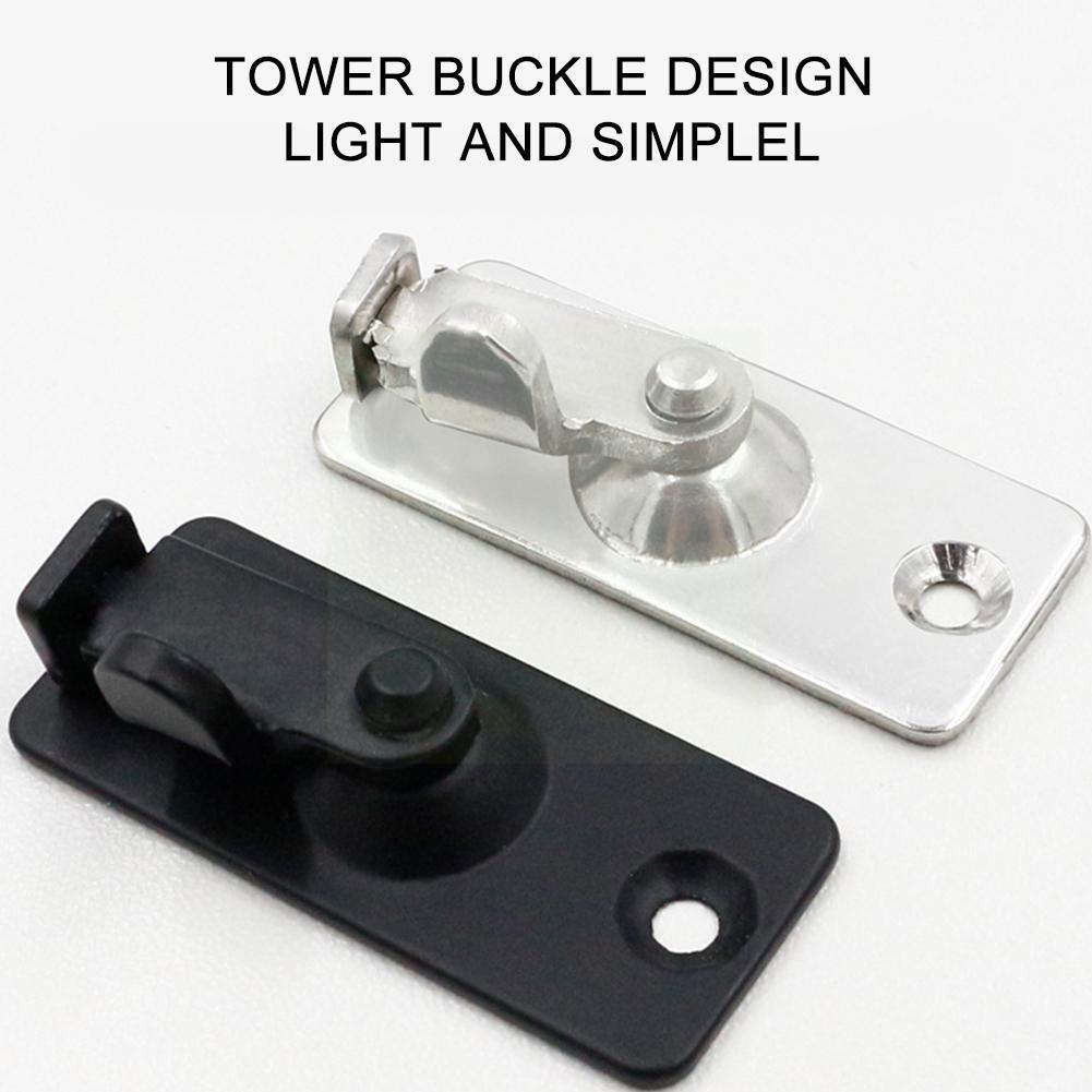 90degree Right Angle Door Buckle Latch Steel Right Angle Latch Door Door Bathroom Door Lock Sliding Window Angle Right X2S3