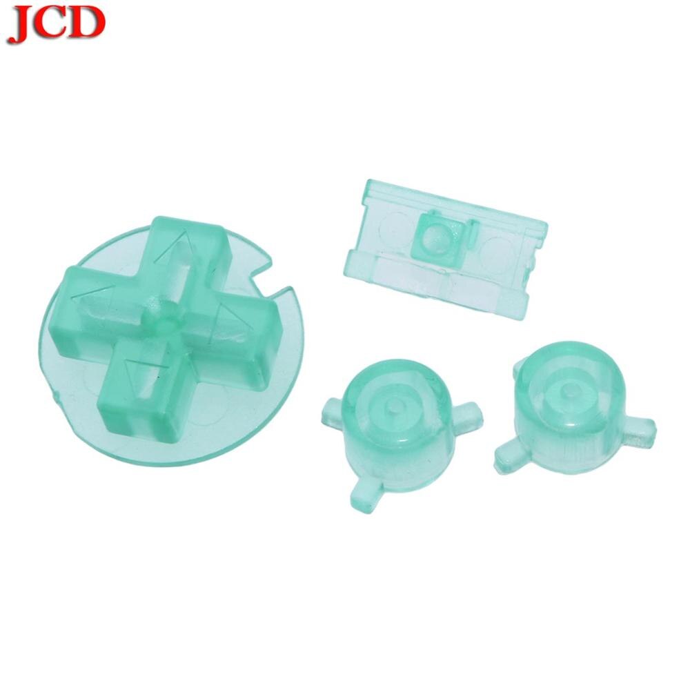 JCD Multi Transparent color option A B Buttons Keypads for Gameboy Pocket On Off Power Buttons for GBP D Pads Power Buttons