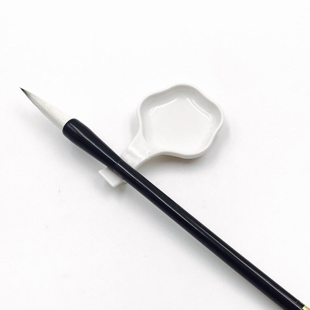 40 Stuks Plastic Inkt Houders Kalligrafie Inkt Gerechten Schilderen Inkt Platen Chinese Kalligrafie Accessoires