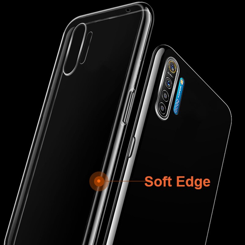TOLIFEEL-funda de protección para Realme 6 5 3 2 Pro, funda de silicona suave de TPU, transparente, ajustada, para Realme 6i 5i 3i 5S X50m X50 XT X2 C1 C2 C3
