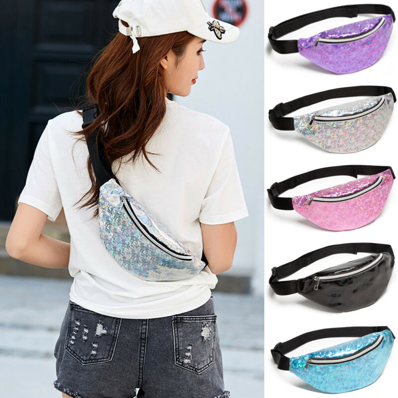 Vrouwen Lady Taille Fanny Pack Belt Bag Pouch Reizen Hip Bum Bag Vrouwen Kleine Portemonnee