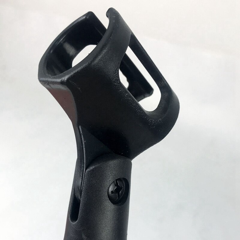 Microphone Stand Compact Tabletop Microphone Stand Mini Desktop Mount with Height Adjustment