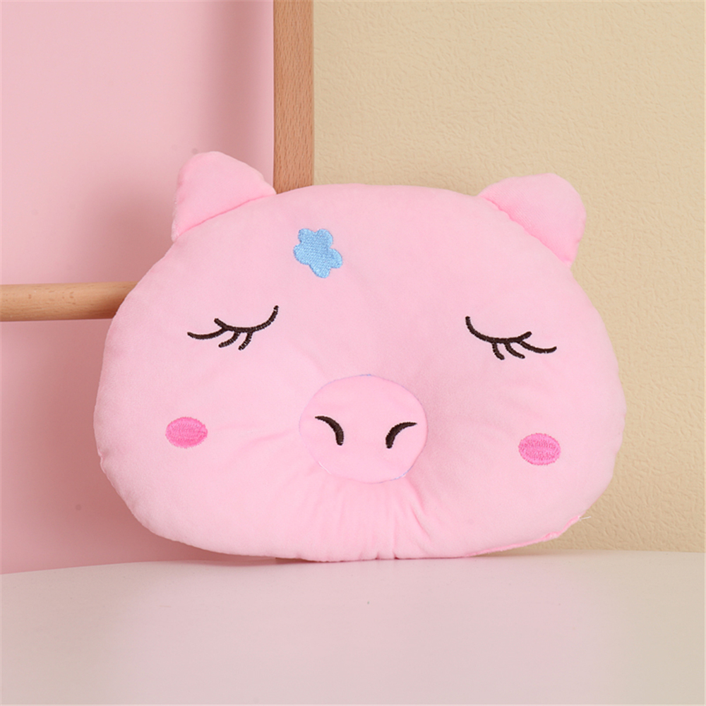 Beanie Velvet Massage Breathable Baby Pillow Solid Color Shaped Pillow Christmas Halloween Thanksgiving Easter Year: Ivory