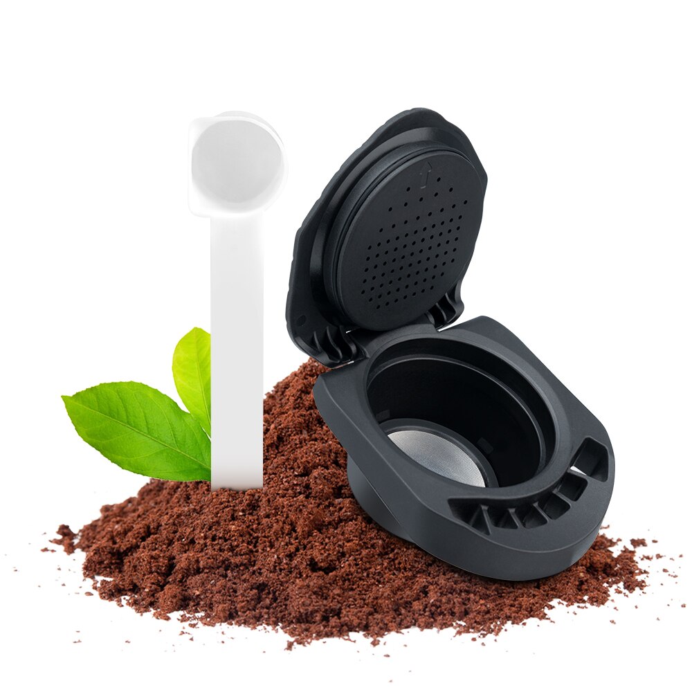 Adattatore per capsula di caffè riutilizzabile per macchina Dolce gusto PICCOLOXS convertitore di cialde per caffè caffè espresso ricaricabile per Nescafe GenioS Cafetera: 1adattatore