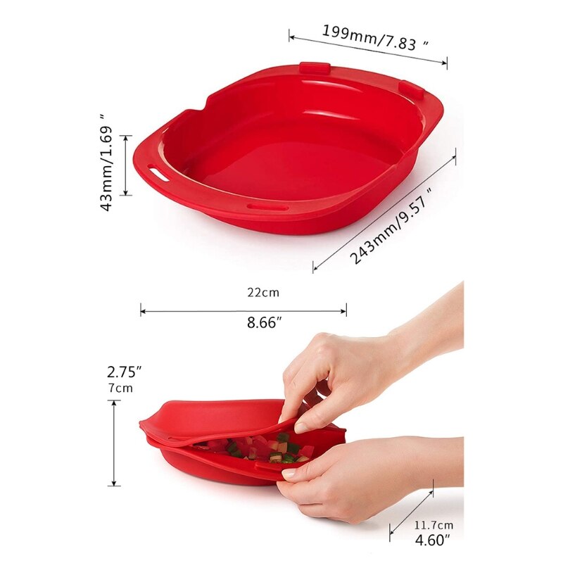Silicone Omelette Maker Microwave Oven Non Stick Omelette Maker Egg Roll Baking Pan Omelette Tools Kitchen Accessories