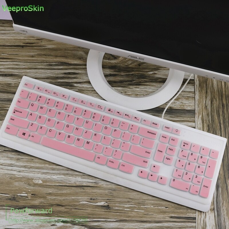 Dla Lenovo pulpit komputera w jednym PC S3150 S4250 S2010 S3040 S4150 S5130 klawiatura pokrywa protector: pink