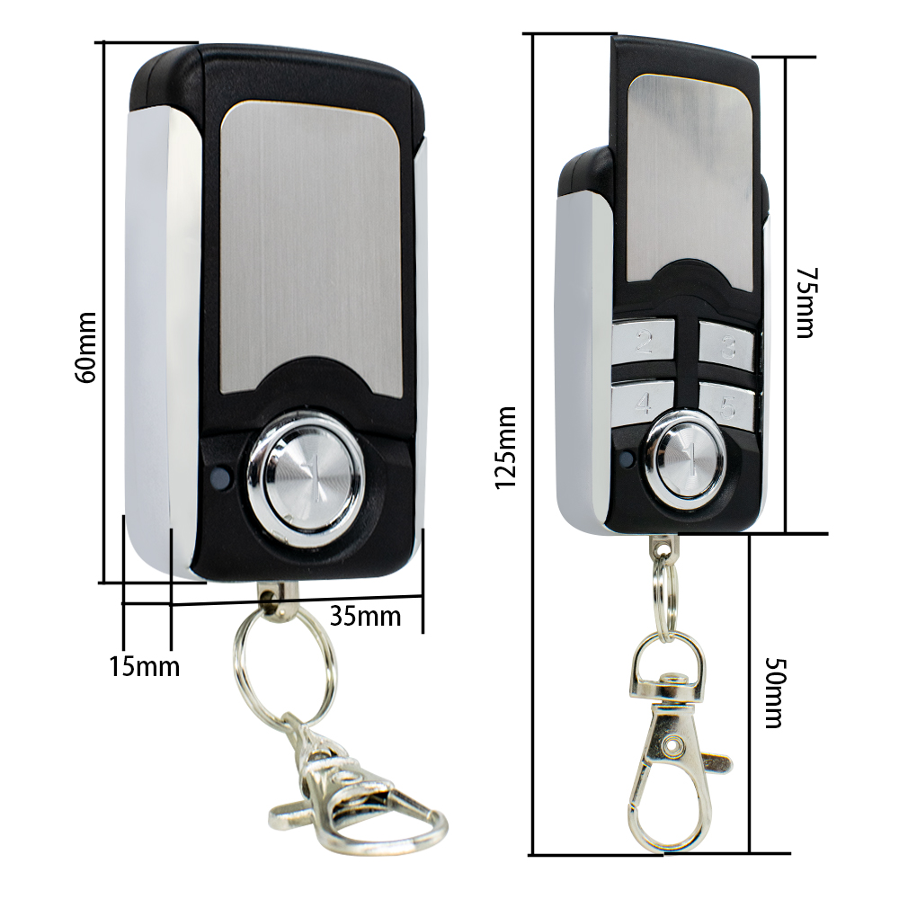 HORMANN HSE1-868-BS HSE2-868-BS HSE4-868-BS HSP4 HSD2 HS1 HS2 HS4 HSS4 Télécommande de porte de garage Hormann bs Series 868MHz