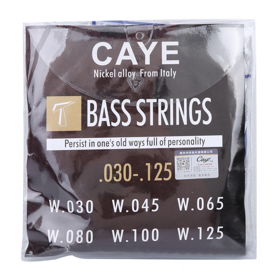 Elektrische Instrument Gitaar BW930 Nikkel Legering Gitaar Snaren Elektrische Bas Snaren 6-Snaren 0.30-125 Elektrische Gitaar