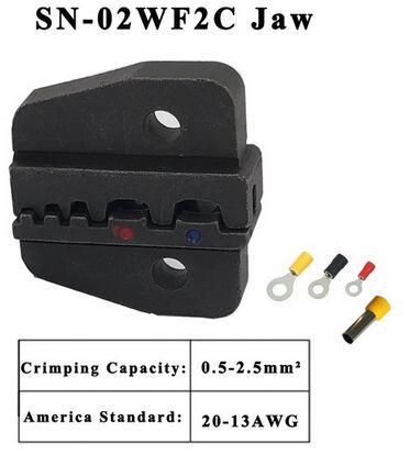 HS/SN SERIES PLIER 190mm jaw wire cutting custom jaws SN-2 SN-28B SN-48B SN-06WF SN-06WF Ratchet crimping plier european style: SN-02WF2C