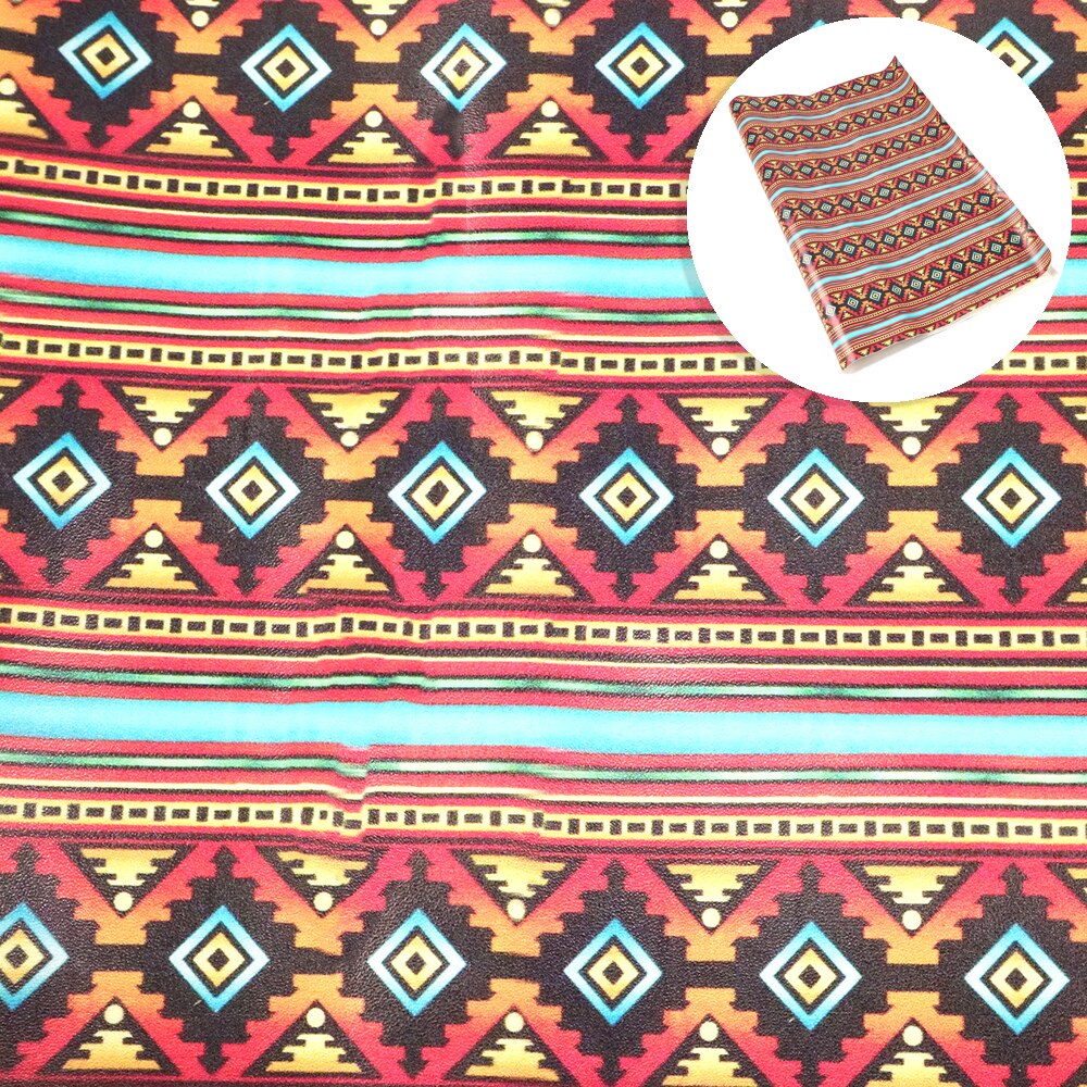 50*70cm geometrisk tryk pu imiteret læder stof plader, gør-det-selv håndlavede materialer til fremstilling af sløjfer øreringe  ,1 yc 12113,1 yc 11907: 1094862002