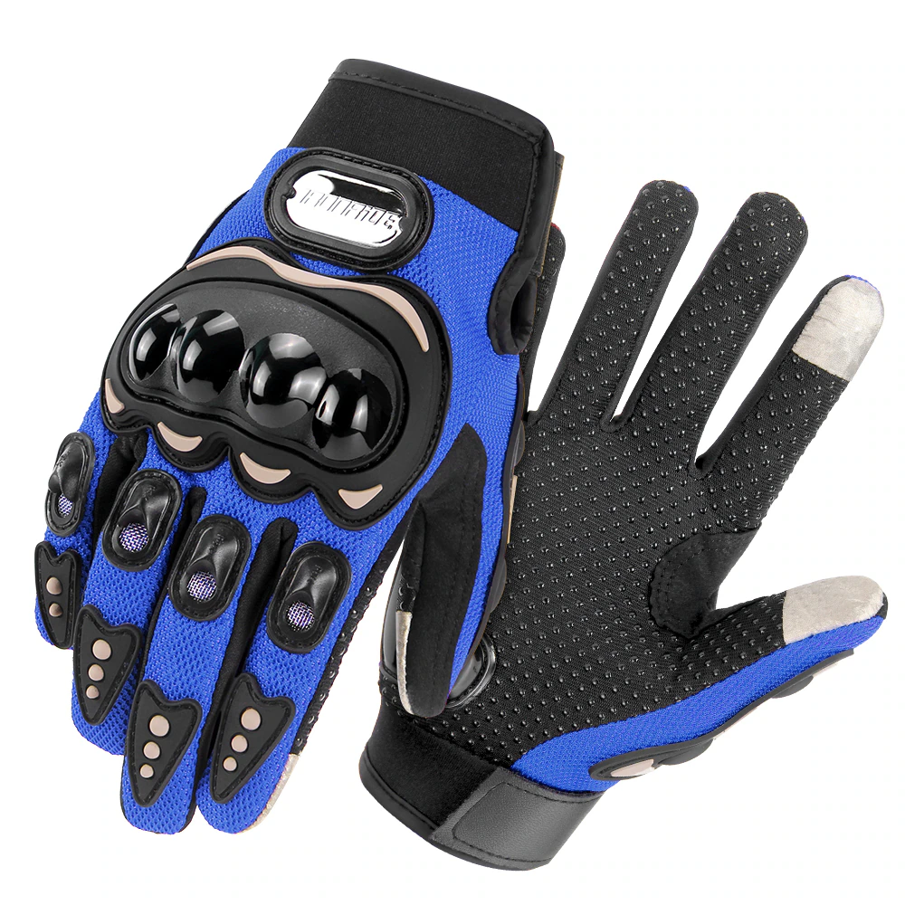 Guanti Moto invernali impermeabili Touch Screen uomo guanti Moto guanti protettivi antivento guanti Moto Motocross: Colore rosa / M