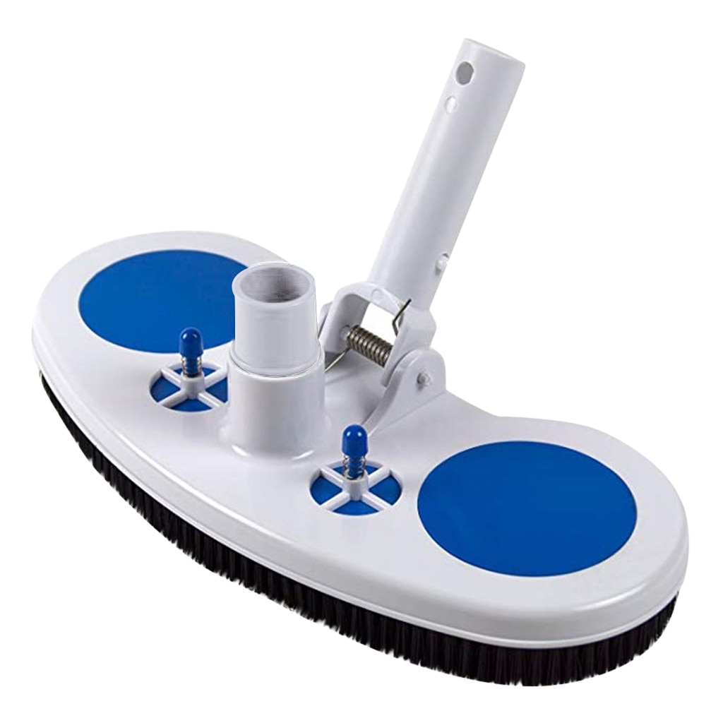 Swimming Pool Vaccum Head Vacuum Brush Cleaner Floating Objects Cleaning Tools Suction Head Pond Fountain Vacuum Brush Cleaner: Default Title