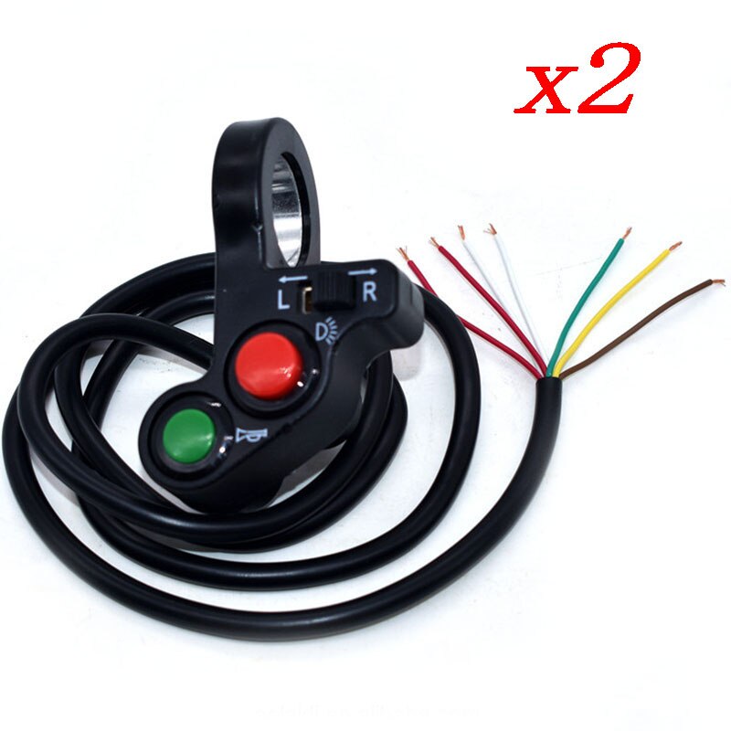 Motorcycle Horn Turn Signal Light Switch Kill Start For 7/8&#39;&#39; Handlebar Dirt Bike Scooter ATV ON/OFF: Switch A