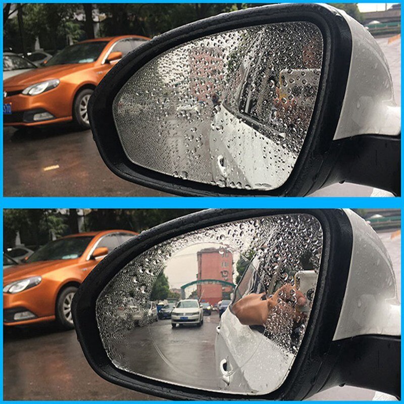 Espejo retrovisor para coche antiniebla Nano, impermeable, antiniebla, a prueba de lluvia, película protectora para espejo, accesorio