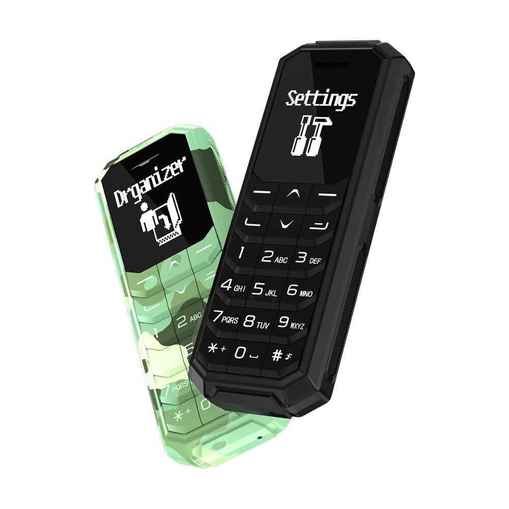 AEKU KK2 Kleinste handy bluetooth dialer drahtlose kopfhörer telefon magie vioce ändern mini handy PK BM50 BM70 KK1