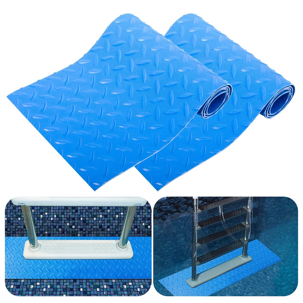 Estera de escalera para piscina, esteras antideslizantes para escalones de piscina, cubierta de barco, estera de Pedal antideslizante, suelo marino, almohadillas de escalera para yate
