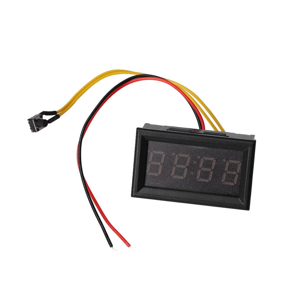 Universal LED Automotive Car Electronic Clock Watches Car LED Time Display Digital Clock DIY Modified Motorcycle Dashboard Clock