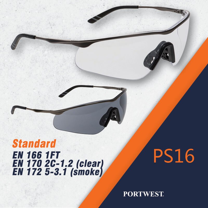 Postwest beskyttelsesbriller anti-ridse, støvtætte og stænksikre tech metal brille uv beskyttelse sikkerhedsbriller