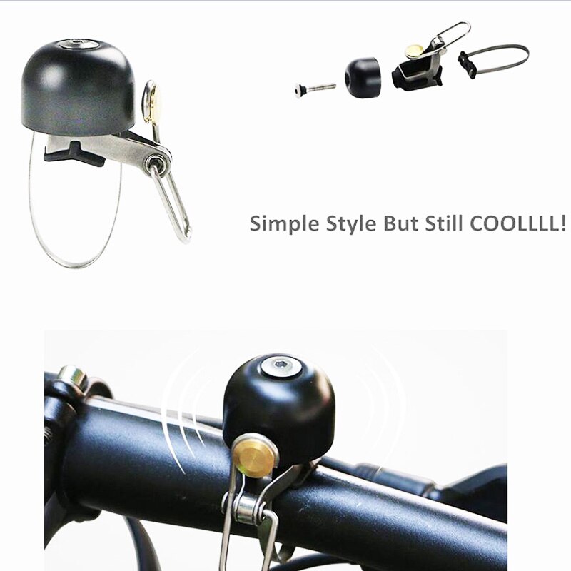 Fietsbel vintage fiets koperen bel scooter deurbel super luide ebike claxon universele bel fietsaccessoires