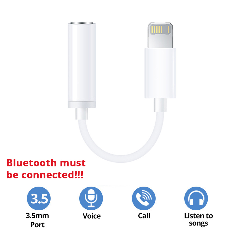 Do Apple iOS HiFi Lightning do 3,5 mm Adapter słuchawkowy Kabel AUX Do iPhone 14 13 12 11 Pro Max X XS Złącze Rozdzielacz audio: green