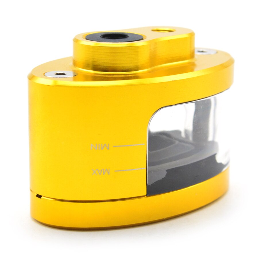 Accesorios para motocicletas tanque de cilindro de embrague delantero de Motor de copa de fluido de aceite para Ducati 848 Diavel Hypermotard 1100 696 Monster 1098: Dorado