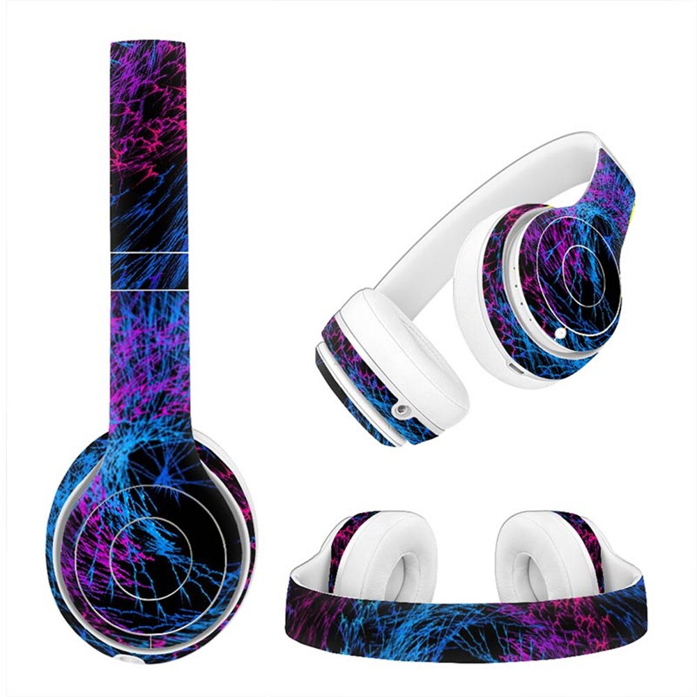 For Beats Studio 2 3 Wireless Headphone Sticker Protective Wrap Cover Vinyl Decal Skin for Studio 3 Bluetooth Headphone sticker: TN- Studio2or3-0301