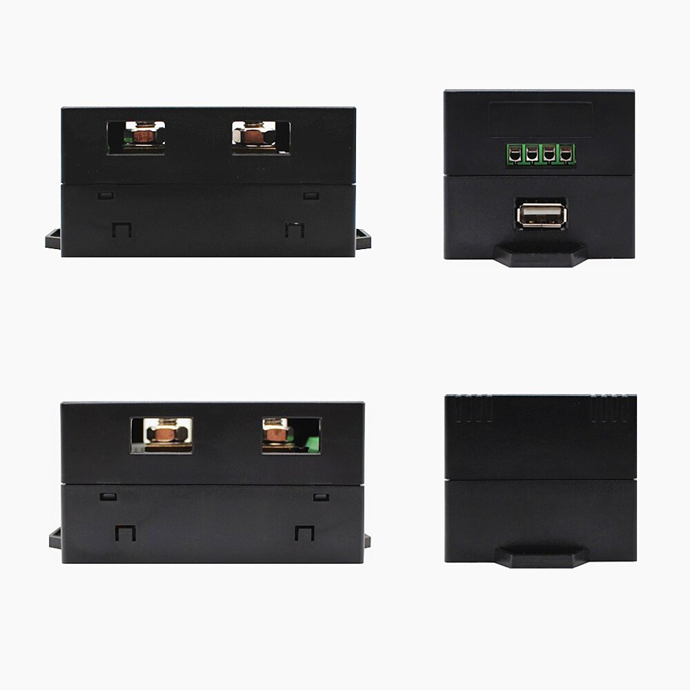 JUNTEK VAT1100 100V 100A Wireless ammeter voltmeter battery capacity monitoring coulomb counter 12V 24V 48V color screen meter