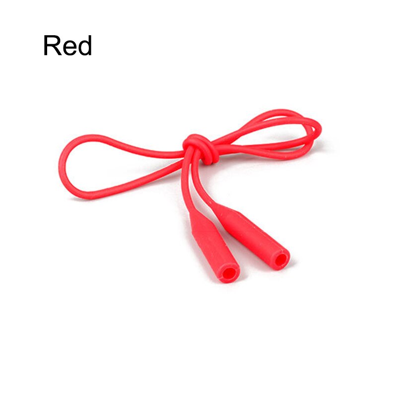 56cm Süssigkeit Farbe Elastische Silikon Brillen Riemen Sonnenbrille Kette Sport Anti-Unterhose Schnur Gläser Seile Band Kabel Halfter DOD: verrotten