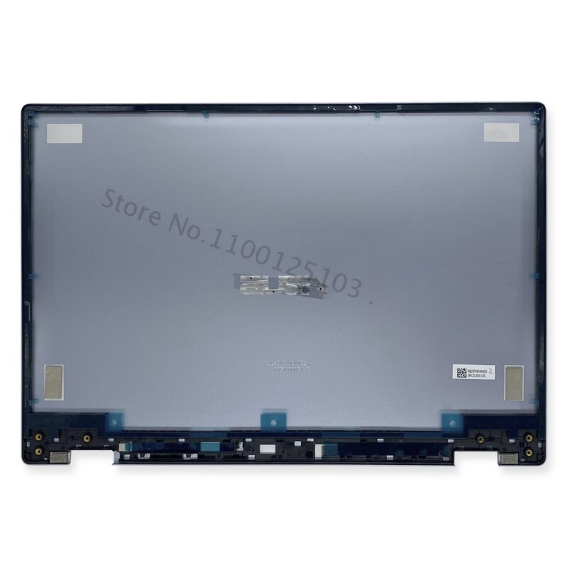 For ASUS VivoBook Flip 14 TP412 TP412U TP412UA Series LCD Back Cover Case Hinges A Cover Silver Blue HQ207045941000 Metal